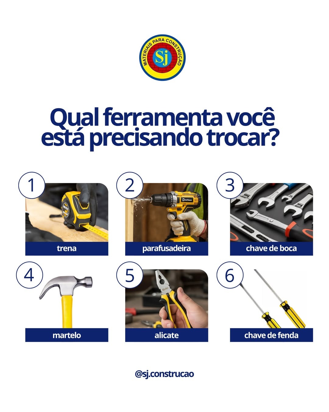 Ferramentas de construção